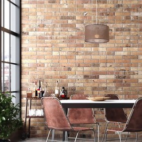 Lustră pe cablu SIRJA 1xE27/60W/230V maro