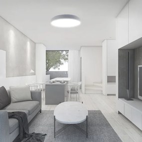 Plafonieră LED dimabilă LED/40W/230V 3000-6500K 39,5 cm alb + telecomandă