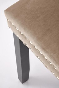 Scaun Alda velvet bej H95 cm