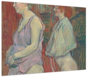 Tablou - Henri de Toulouse-Lautrec, Rue des Moulins, reproducere (70x50 cm)