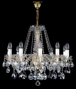 Candelabru Cristal Bohemia Exclusive 10 brate, diam. 65cm Heidi X CE