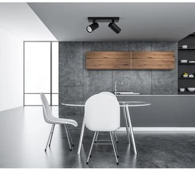 ITALUX SPL-2813-2B-BL - Spot LACONI 2xGU10/35W/230V negru