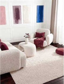 Covor fildeș țesut manual din material bouclé 120x170 cm Notting Hill Portobello – Ted Baker