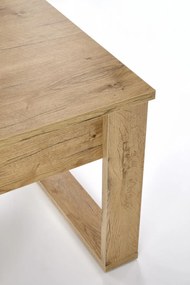 Masuta de cafea Nea patrata stejar wotan L60 cm