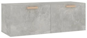 812946 vidaXL Dulap de perete, gri beton, 100x36,5x35 cm, lemn prelucrat