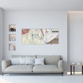 Tablou - Frederick Carl Frieseke, Memories, reproducere (120x50 cm)