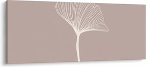 Tablou - Frunze bej N⁰5 (120x50 cm)