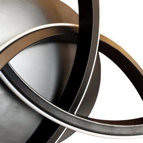 Plafonieră LED dimabilă LED/70W/230V 3000-6500K negru + telecomandă