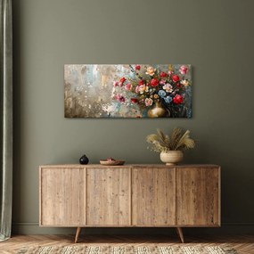 Tablou - Vaza de flori (120x50 cm)