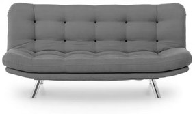 Canapea Extensibilă cu 3 Locuri Misa Sofabed, Gri