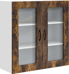 vidaXL Dulap de bucătărie Kalmar Stejar fumuriu 80 x 31 x 80 cm