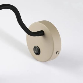 Lampă LED flexibilă de perete Brilagi MAYA LED/3W/230V 4000K bej