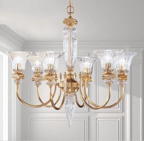 Candelabru LUX design clasic realizat manual Natascia