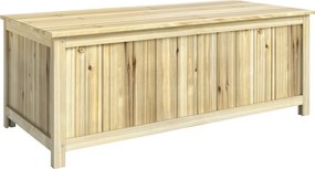 Outsunny Cutie de Depozitare pentru Exterior de 172 Litri, Ideală pentru Terasă, Design din Lemn, Rezistentă la Intemperii | Aosom Romania