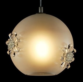 Lustra LUX decorativ fulgi de zapada din cristal SNOWFLAKE 02B-SB