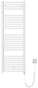 Radiator portprosop electric pentru baie Aqualine DIRECT-E 400W/230V 132 cm alb