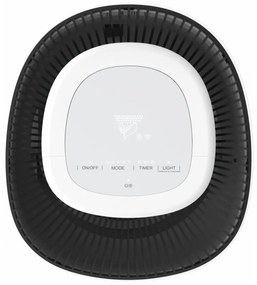 Purificator de aer AENO AAP0001S, Pentru camere de pana la 50 m2, 4 nivele, HEPA 13, Lampa UV, WiFi, Alb