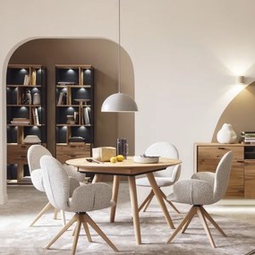 Schöner Wohnen 11728-39 - Lustră suspendată ALI pe cablu 1xE27/25W/230V Ø 38 cm, gri