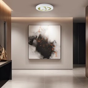 Plafonieră LED dimabilă BUBBLES LED/30W/230V + telecomandă