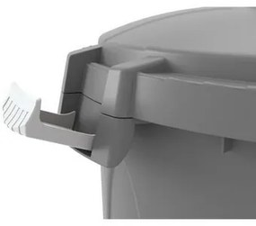 Coș de gunoi Coș de gunoi, 50 L, gri, 50 l