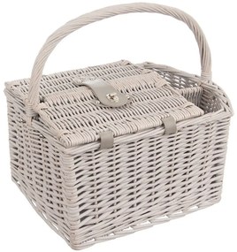 Coș împletit de picnic Orion Termo, 40 x 29x 26 cm