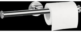 Suport hartie igienica dublu crom Hansgrohe Logis Universal 41717000