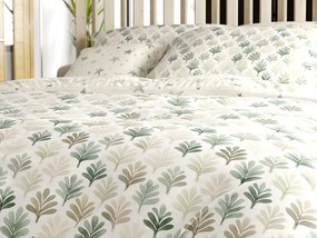Lenjerie de pat din microfibra TREES & STARS verde Dimensiune lenjerie de pat: 70 x 90 cm | 140 x 220 cm