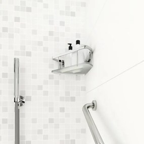 Raft de perete de duș NIMCO Ki 14008-B-26 KIBO crom lucios