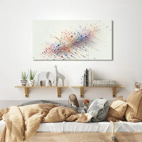 Tablou explozie de bule colorate pe pânză