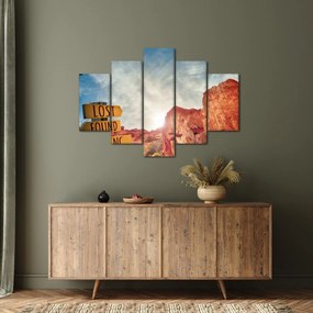 Tablou unui indicator cu inscripție (150x105 cm)