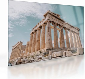 Tablou pe sticlă - Akropolis antic (70x50 cm)