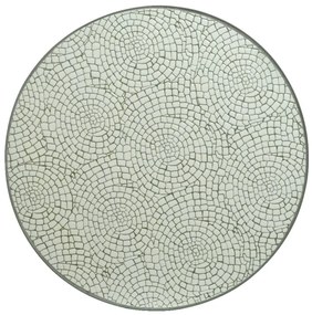 Masa pentru gradina Eze Mosaic, Decoris, 60 x 76 cm, fier/ceramica, verde