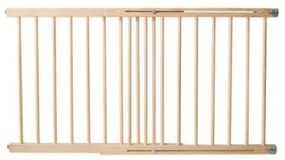 Poarta, grilaj, de siguranta, protectie copii, lemn, 72/122x68 cm, Isotrade