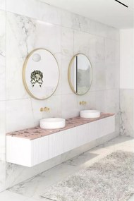 Oglinda rotunda Dubiel Vitrum Nico Kolo Gold 60 60x60 cm