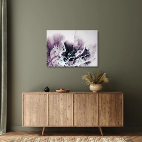 Tablou pe sticlă - Marmură violet N⁰2 (70x50 cm)