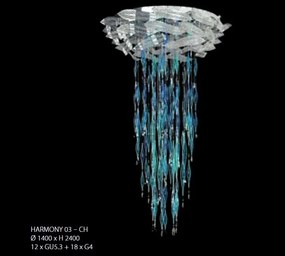 Lustra moderna Vision design LUX Cristal Bohemia Exclusive HARMONY 03