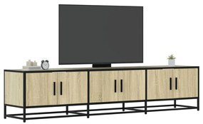 vidaXL Comodă TV, stejar sonoma, 180x35x41 cm, lemn prelucrat