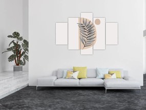 Tablou - Foaie ilustrată N⁰1 (150x105 cm)