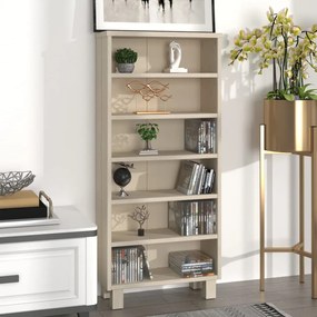 340520 vidaXL Dulap CD, maro miere, 45x18x100 cm, lemn masiv de pin