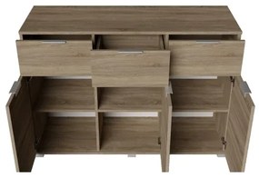 Comodă HOPE, stejar Sonoma