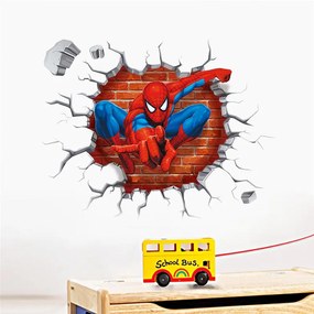 PIPPER | Autocolant de perete "Spider-man 3" 50x45 cm