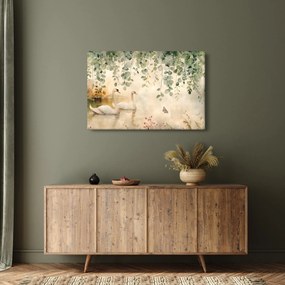 Tablou - Lac, acvariu (90x60 cm)