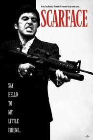 Poster Scarface - Say Hello To My Little Friend, (61 x 91.5 cm)