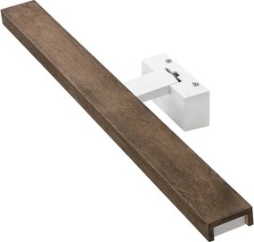 Brilagi-LED Iluminare pentru oglindă de baie WOODY MIRROR 3în1 LED/12W/230V 60 cm IP44 alb/stejar