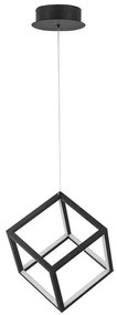 Lustra / Pendul LED design modern geometric GABBIA negru NVL-9818251