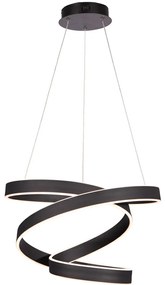 Lustra LED suspendata design modern ANDROMEDA negru