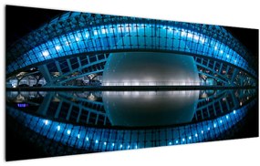Tablou cu stadion de fotbal (120x50 cm)