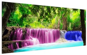 Tablou cu cascade (120x50 cm), în 40 de alte dimensiuni noi