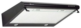 Hota traditionala Tornado Bona 10 (50) LED, 1 motor, latime 50 cm, absorbtie 380 m3/ora, filtru anti-grasimi aluminiu 5 straturi, Negru