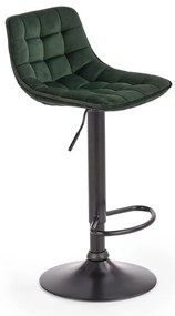 Scaun tip bar Hertha (verde închis). 1039568